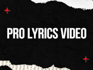 Professional Animated Lyric Video & Music Visual Service