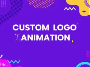 Custom 4K 2D Logo Reveal Animation Service