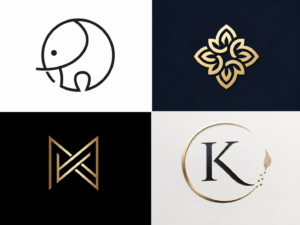 Creative Minimalist Brand Logo Design Service