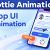Custom Lottie JSON Animation for Apps & Websites