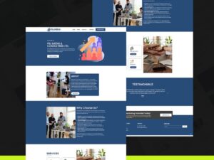Custom WordPress Landing Page Design & Development Service